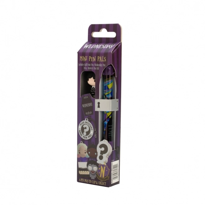Mini Pen Pals Wednesday balpen met hanger
