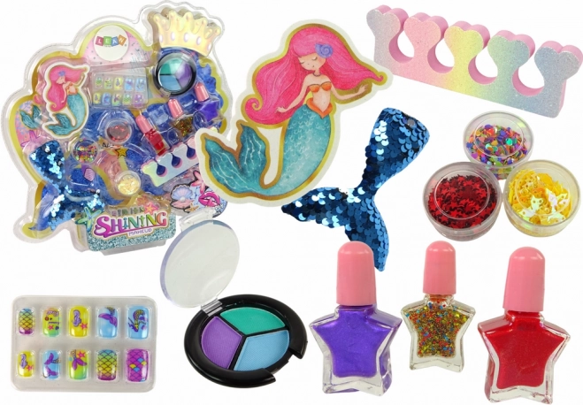 Make-up Kit nageldecoraties zeemeermin