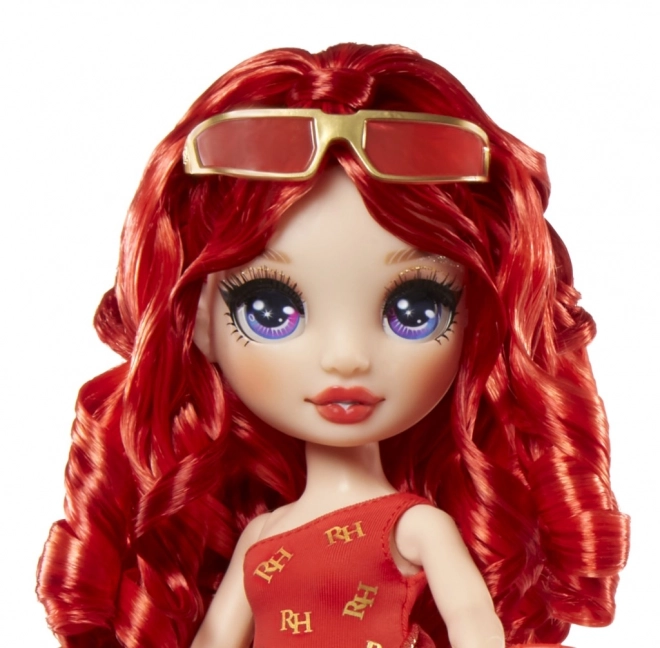Rainbow High stijlvolle drijvende pop Ruby Red