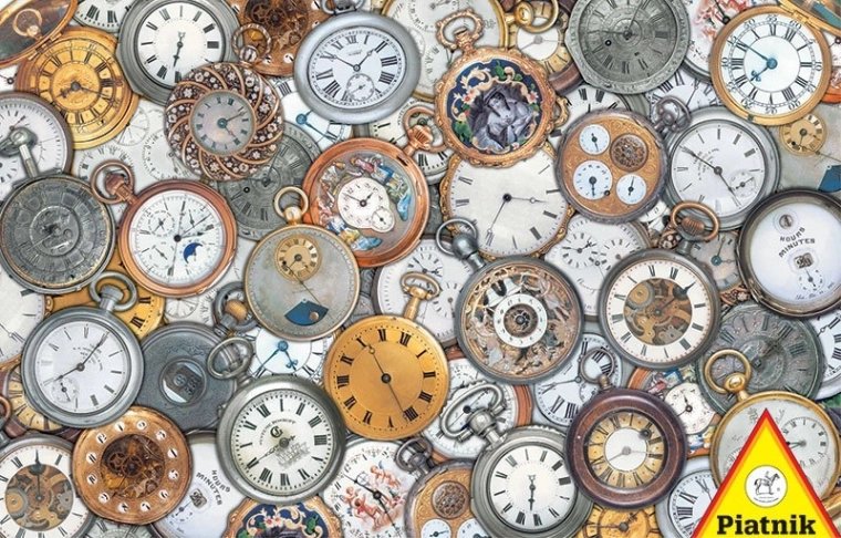 Puzzel horloges 1000 stukjes Piatnik