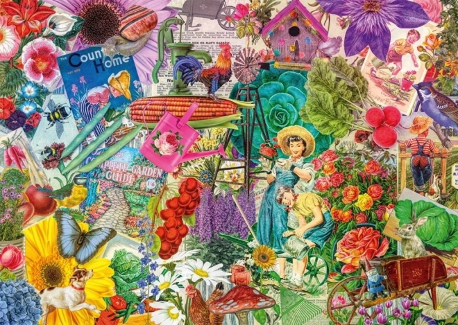 Leuke tuinpuzzel 1000 stukjes