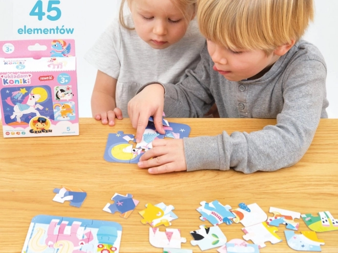 Puzzel Paardjes Samenstellen