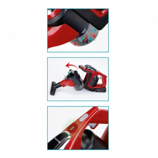 Bosch Unlimited kinderstofzuiger rood