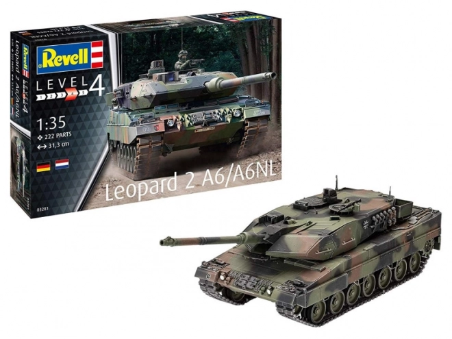 Plastic model Leopard 2A6/A6NL
