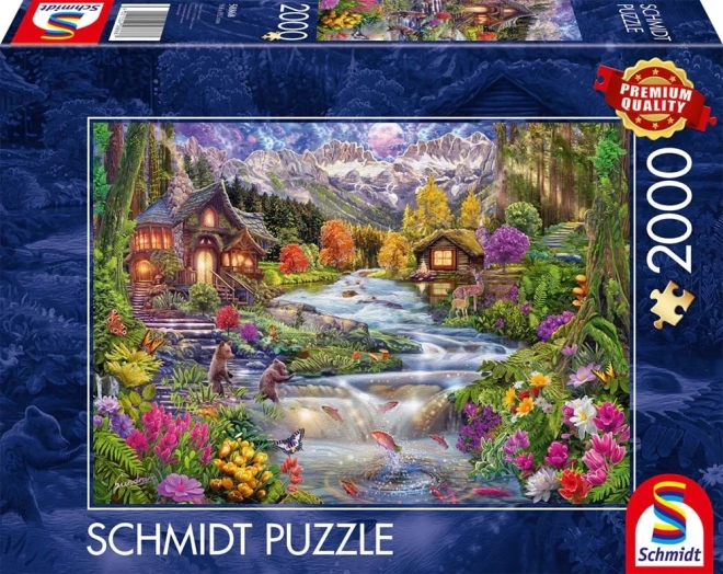 Puzzel Bergbeek 2000 stukjes
