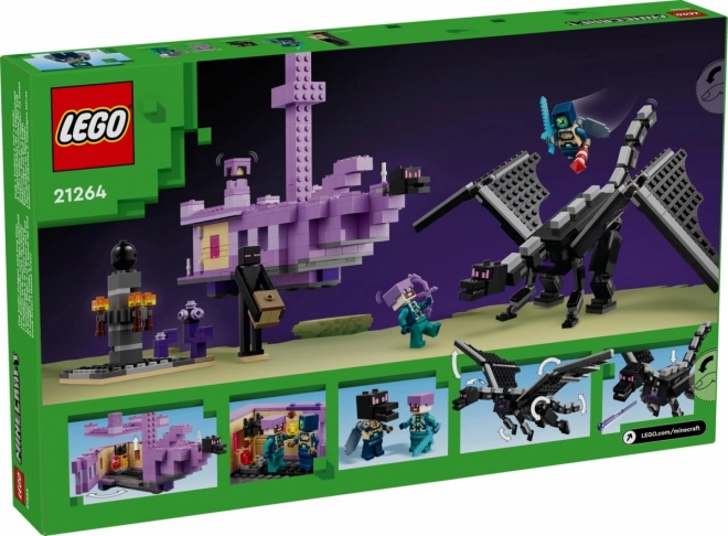 LEGO Minecraft 21264 Ender Draak en End Schip