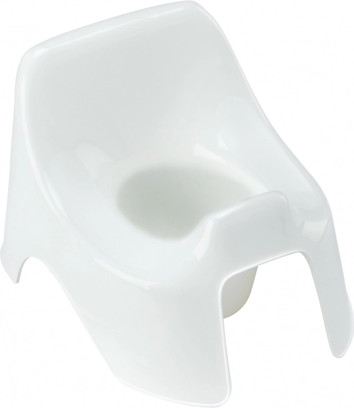 Anatomische pot, wit
