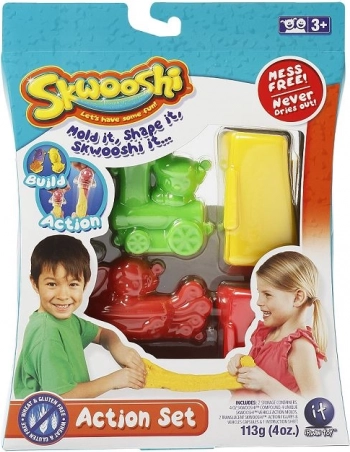 Skwooshi actiepakket voor creatief modelleren voor kinderen 3+