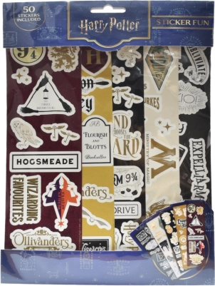 Harry Potter sticker set Magical Locations