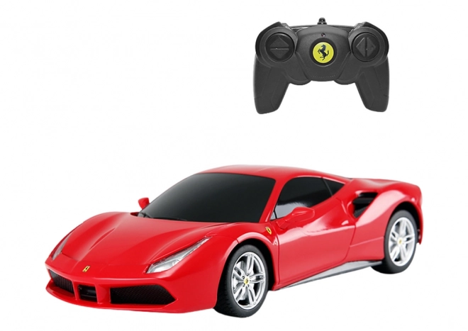 Rastar RC auto 1:24 Ferrari 488 GTB Rood