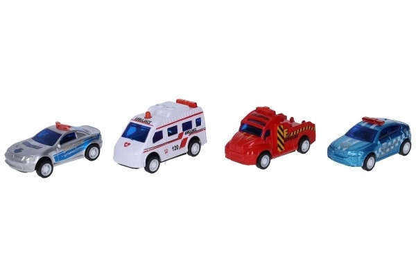 Auto-actie op snelweg 4 stuks plastic 6cm met terugtrekfunctie op kaart