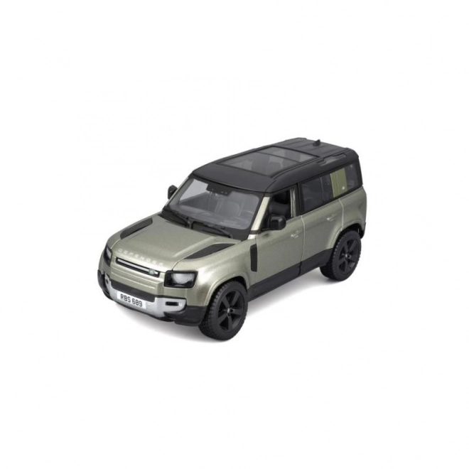 Metalen autootje Land Rover Defender 110 groen