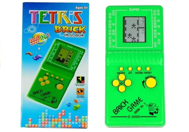 Elektronisch zakspel Tetris Groen