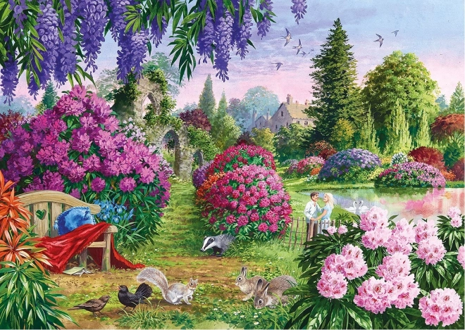 Gibsons Puzzel Flora en Fauna 4x500 stukken