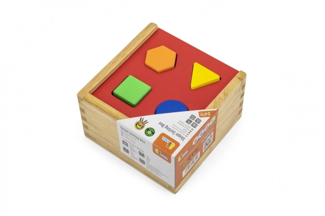 Houten insteekpuzzel