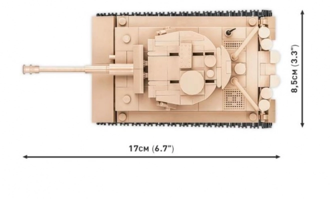 Cobi 2710 Duitse tank Panzer VI TIGER 131