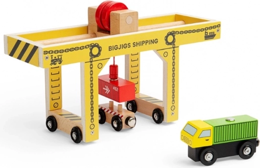 Houten portaalkraan BIGJIGS Rail