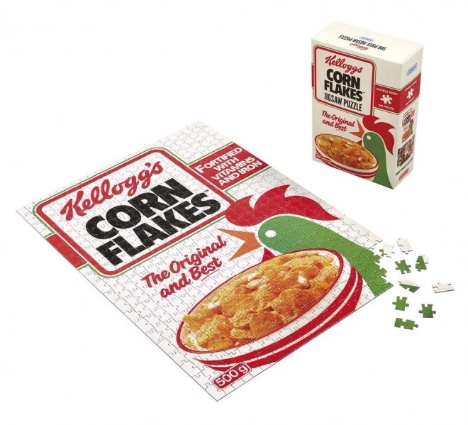 Dubbelzijdige puzzel Kellogg's Cornflakes 500 stukjes
