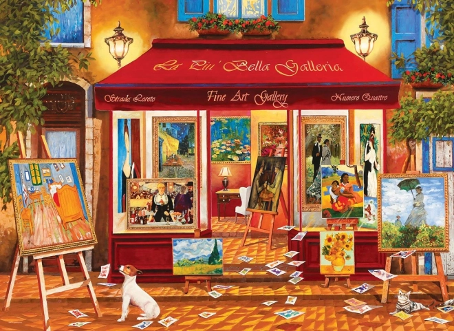 Eurographics Puzzel Kunstgalerie 1000 Stukjes