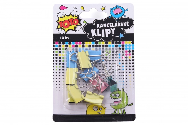 Kantoorclips 10 stuks, 19 mm