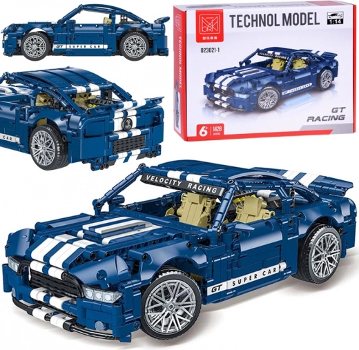 Technische bouwset auto GT Racing – 1428 stukjes