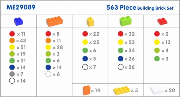 MASTERKIDZ STEM bouwpakket met 563 onderdelen en 4 paneelverlengstukken