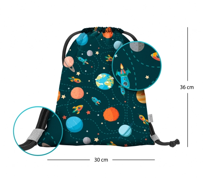 Voorschoolse zak Baagl Planeten