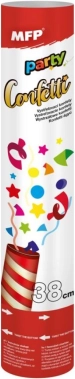 Schietbare papieren confetti 38 cm