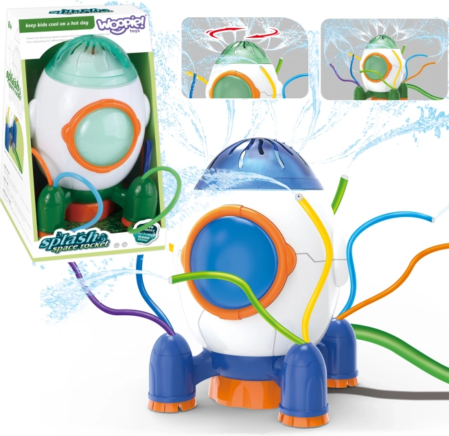Tuinraket-sproeier 2-in-1 WOOPIE – fontein voor kinderen