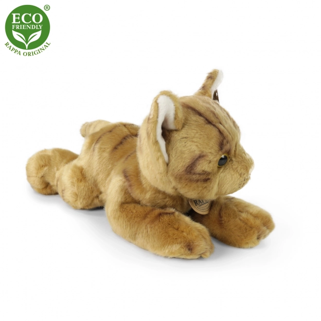 Pluche kat liggend 30 cm ECO-FRIENDLY