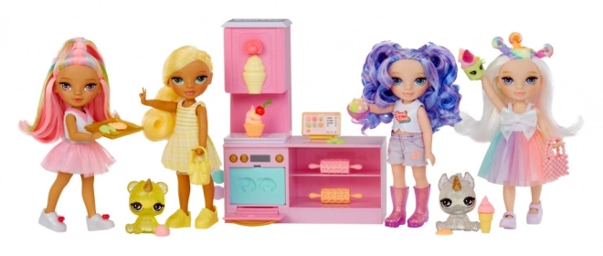 Rainbow High Kleine Zus Bakkerij Set
