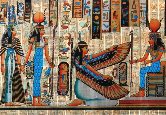 Puzzel Papyrus en Hiërogliefen 1000 stukjes