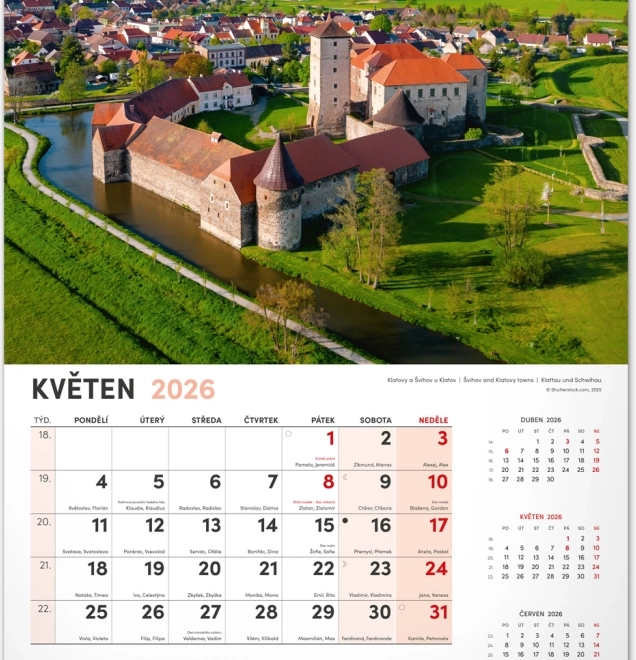 Wandkalender Mijn Vaderland 2026