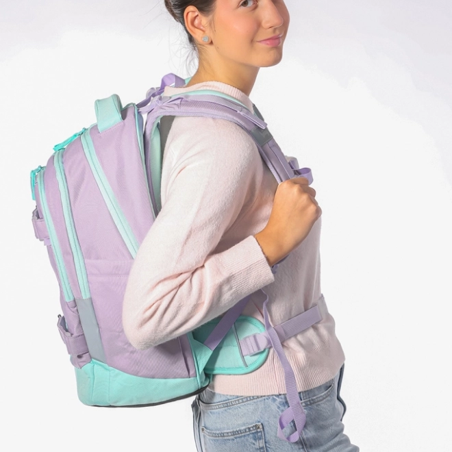 Schoolset BAAGL Skate Max Sweet: Rugzak, Etui, Zakje en Sporttas