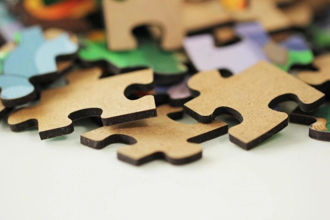 Houten puzzel Reis naar school van ART PUZZLE