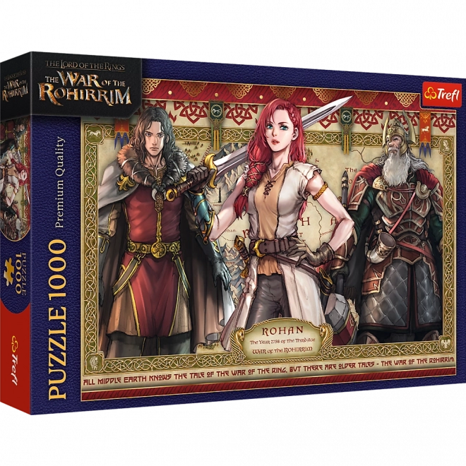 Puzzel 1000 De Heer der Ringen: Oorlog van de Rohirrim