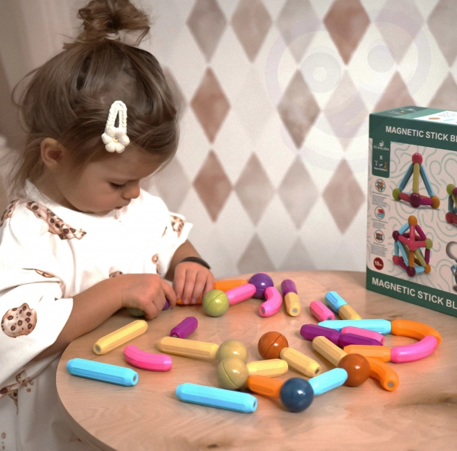 Woopie magnetische bouwsets educatief groot 28 stuks