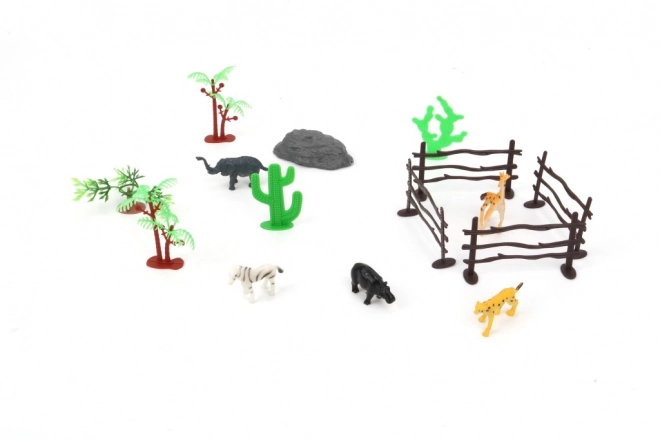 Set van wilde dieren