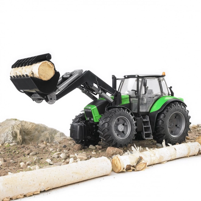 Bruder tractor Deutz Agrotron X720 met voorlader