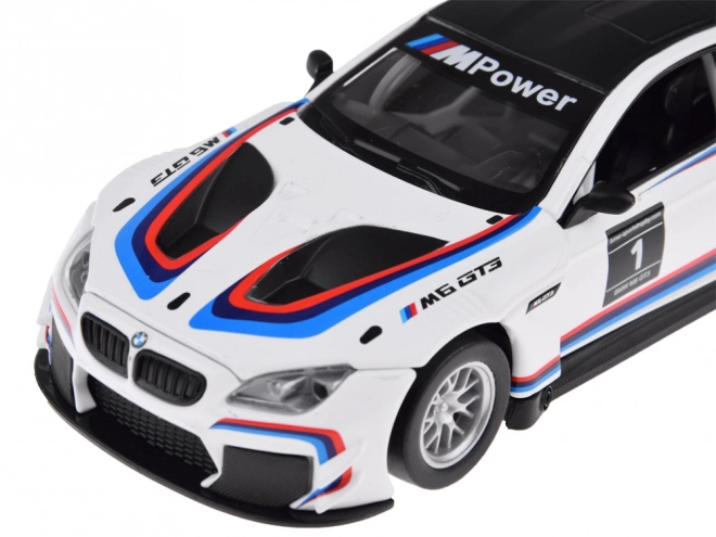 Metalen model van sportauto BMW M6 GT3