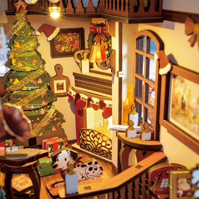 Kerstboekhouder 3D-puzzel