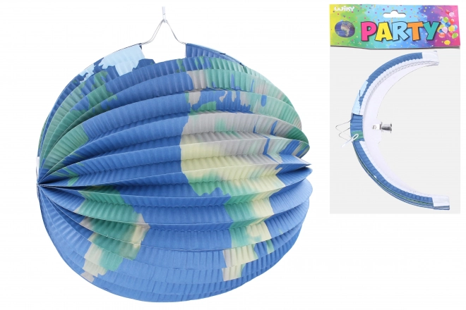 Lampion bol Aarde 25 cm