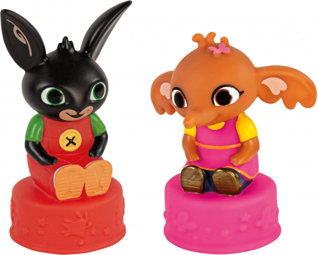 Interactief spel met BING-figuurtjes