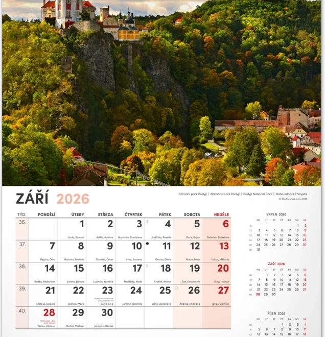 Wandkalender Mijn Vaderland 2026