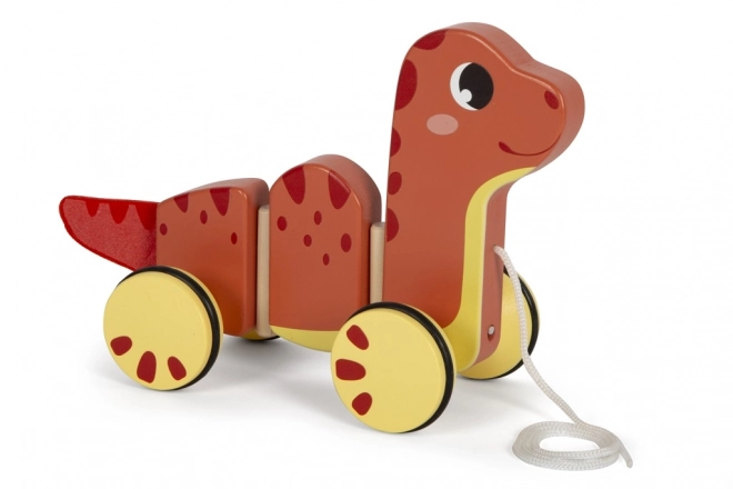 Small foot Houten trekfiguur Dino