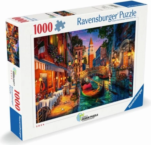 Nachtelijke Venetië puzzel 1000 stukjes RAVENSBURGER