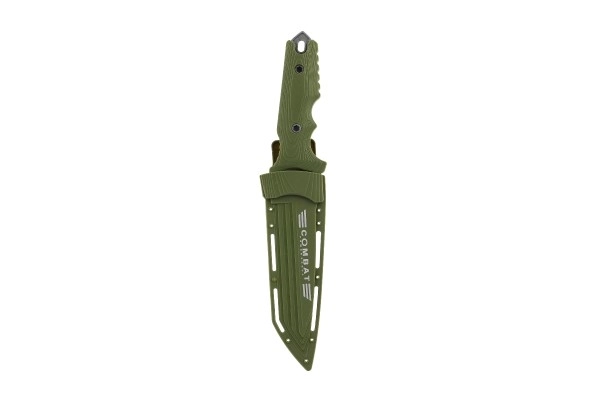 Militair mes met plastic hoes 25cm op kaart