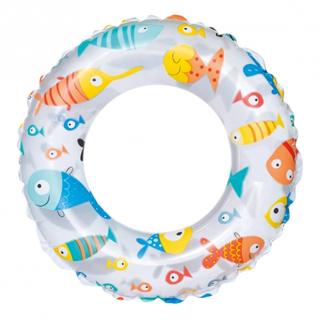 Opblaasbare zwemring diam. 61cm diverse motieven 6-10 jaar