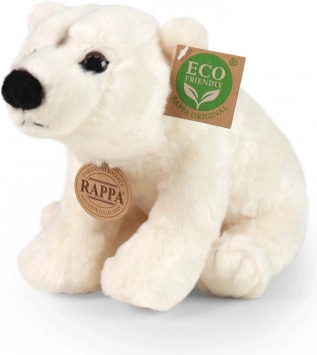 Pluchen ijsbeer 22 cm eco friendly