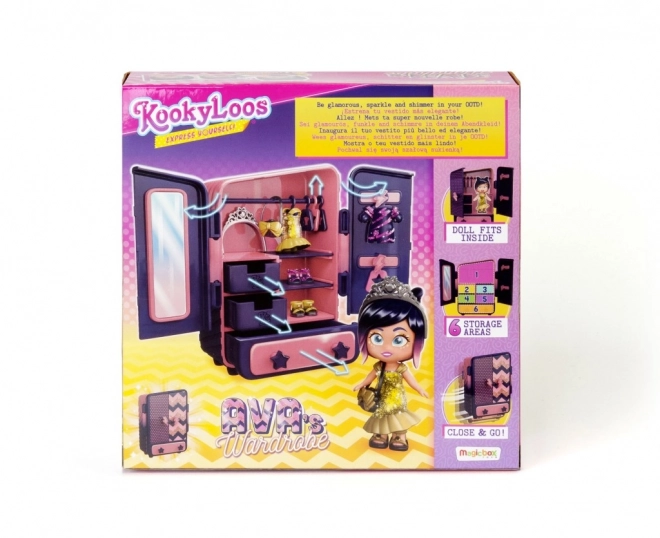 Speelset met pop KookyLoos Ava